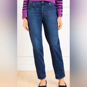 Talbots Palisade Blue High-Waist Relax Jeans